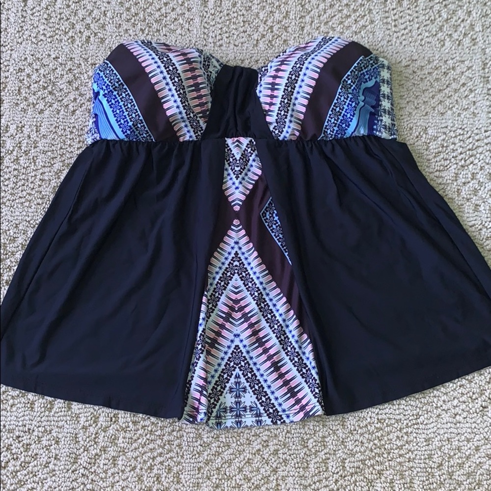 GUC Athena bandeau swim top size 12